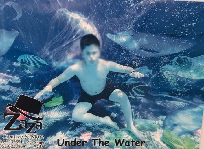 תמונות מאירוע מתחת למים של זאזא